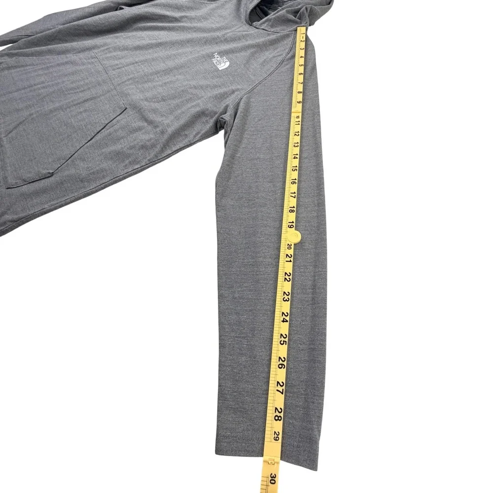 The North Face Hoodie Men Large Gray Classic Fit Outdoor Casual Streetwear